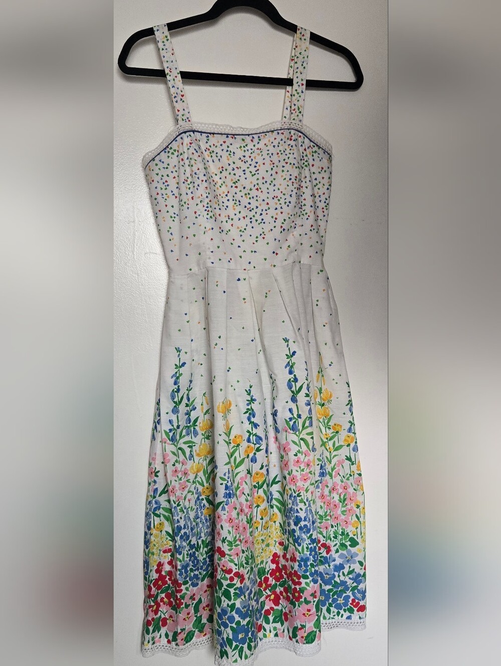 Vintage Lanz Originals Spring Flowers Dress